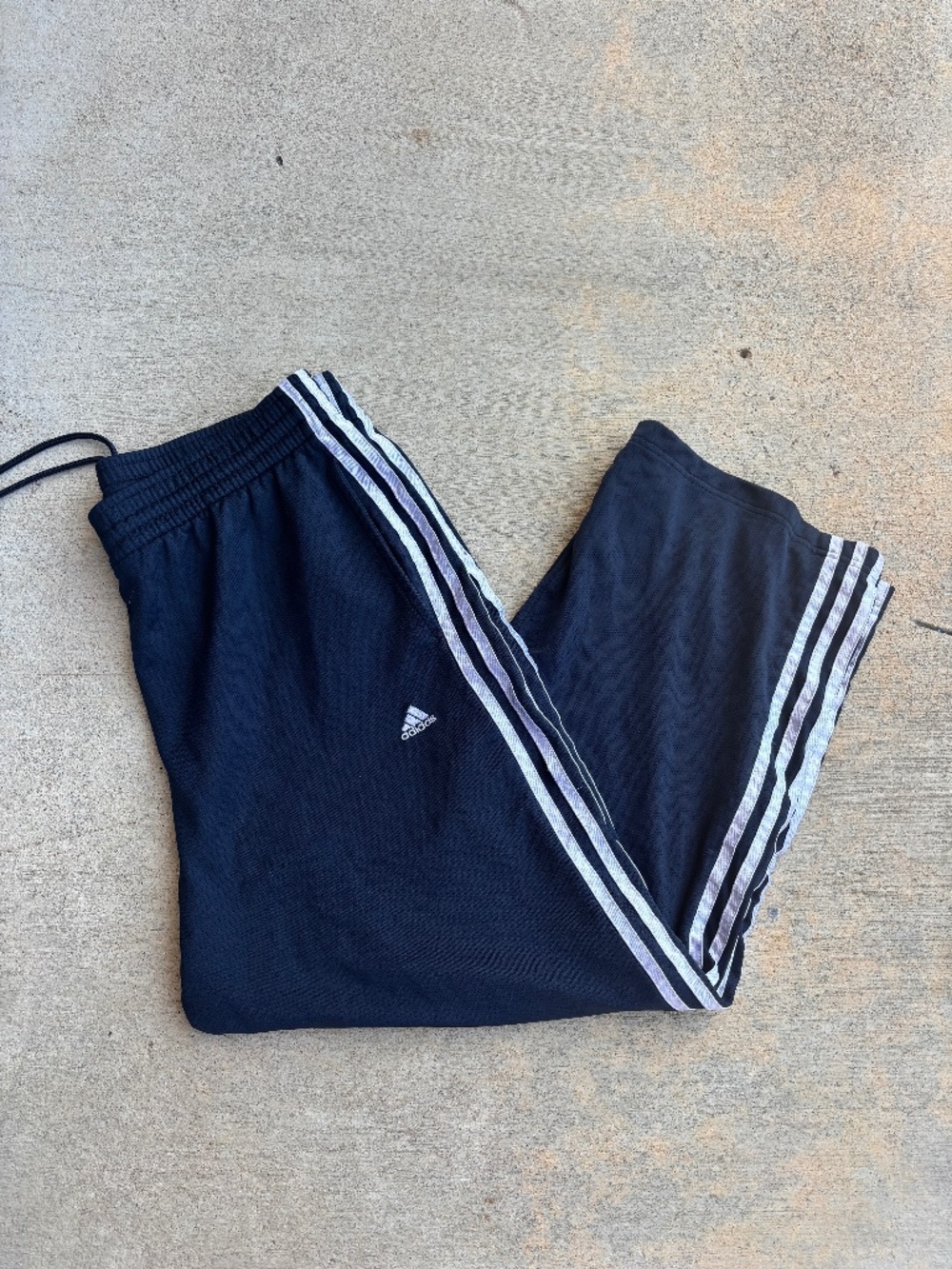 2000s Vintage Adidas Navy Track Pants